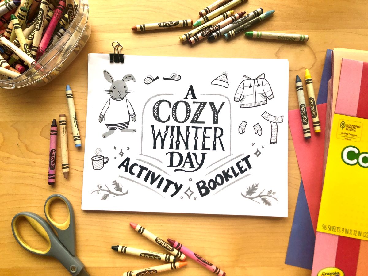 A Cozy Winter Day Activity Book